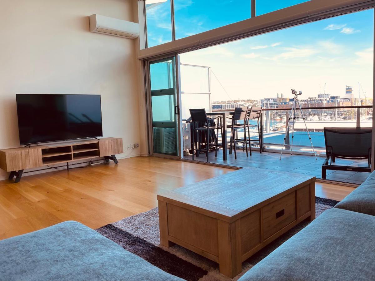 New Waterfront Penthouse On Princes Wharf With Harbor View! The Heart Of Auckland City! Free Parking! Buitenkant foto